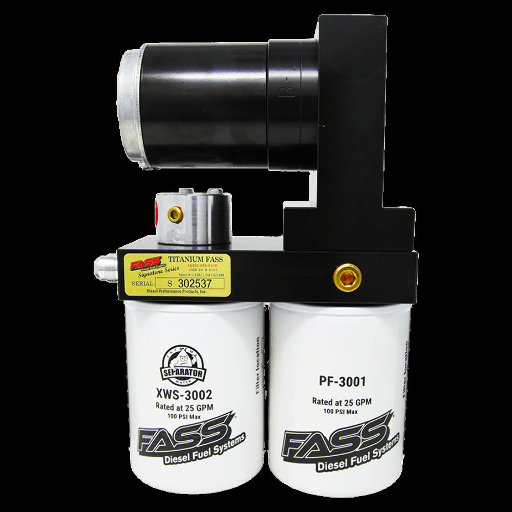 FASS Diesel Fuel Systems TS-D12-100G Titanium Signature Series Diesel Fuel Lift Pump 100Gph