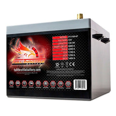 Fullriver Battery FT1150-6T Full Throttle 12V Automotive Battery