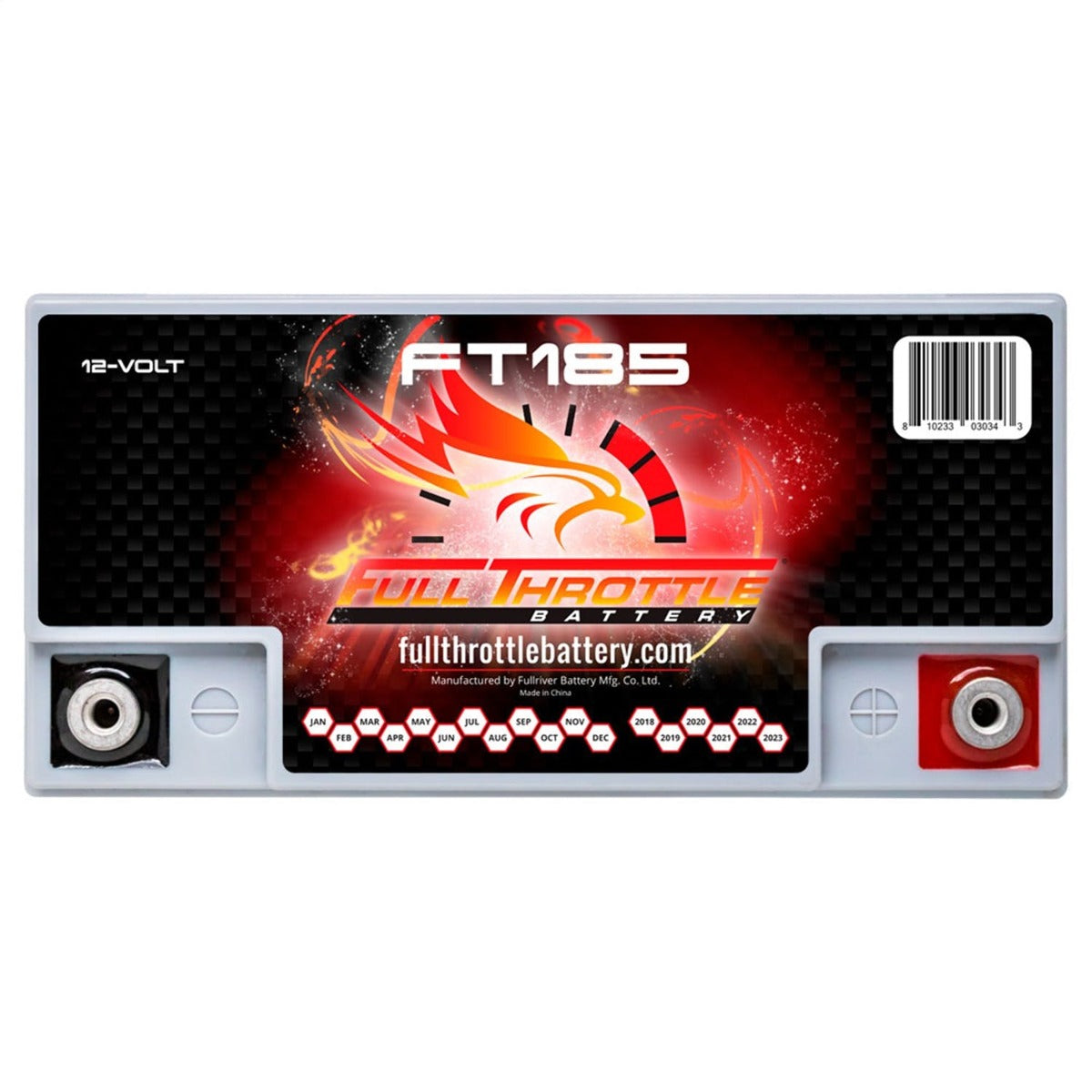 Fullriver Battery FT185 Full Throttle 12V Power Sports Battery