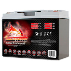 Fullriver Battery FT185 Full Throttle 12V Power Sports Battery