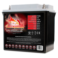 Fullriver Battery FT200L Full Throttle 12V Power Sports Battery