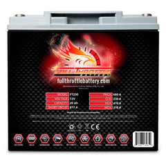 Fullriver Battery FT230 Full Throttle 12V Power Sports Battery