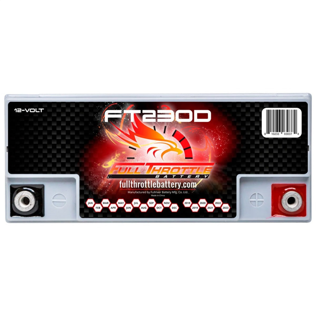 Fullriver Battery FT230D Full Throttle 12V Power Sports Battery