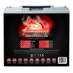 Fullriver Battery FT230D Full Throttle 12V Power Sports Battery