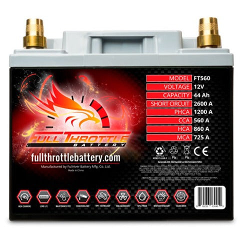 Fullriver Battery FT560 Full Throttle 12V Automotive Battery