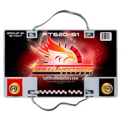 Fullriver Battery FT620-51 Full Throttle 12V Automotive Battery