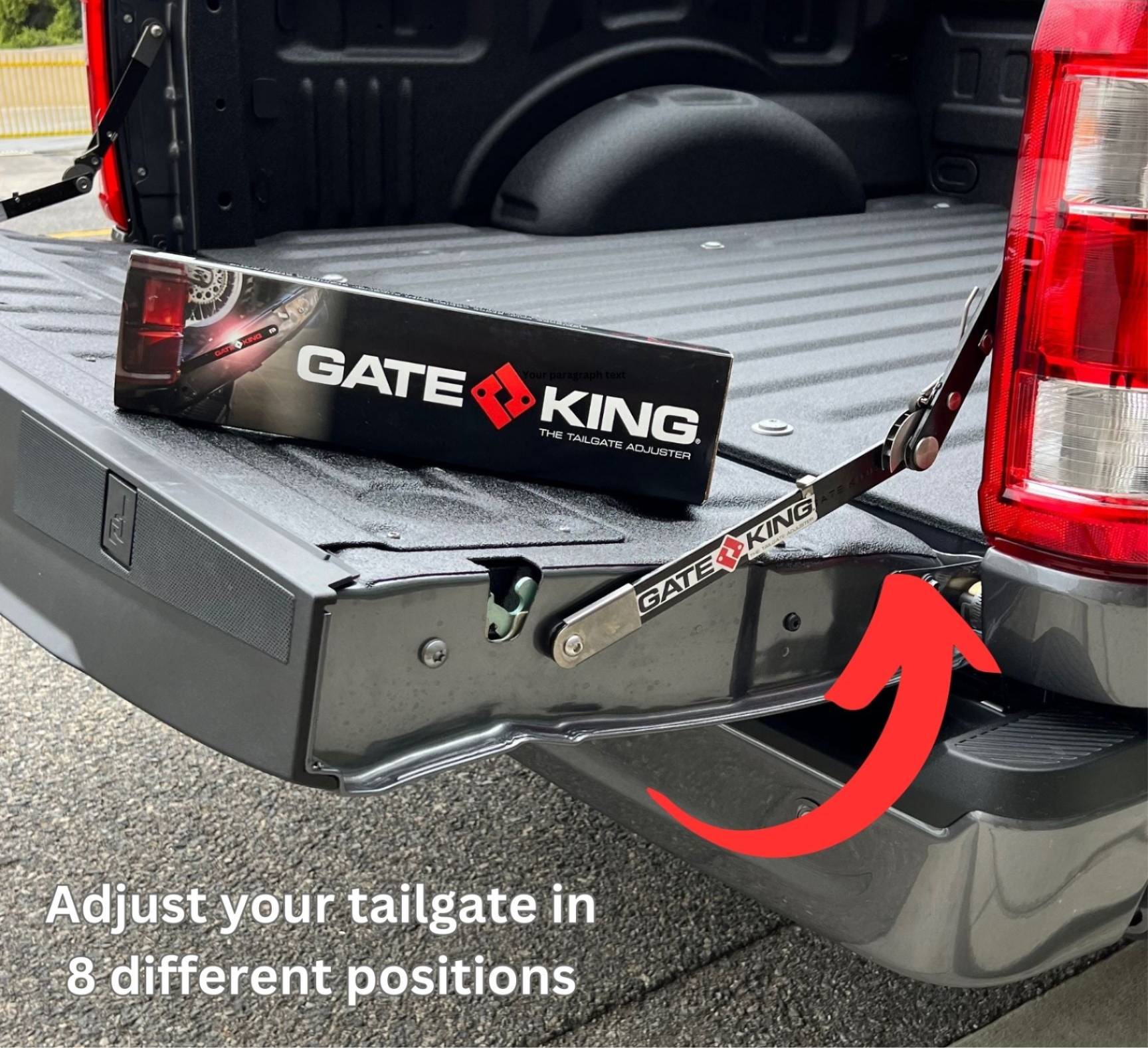 Gate King - GateKing-Tailgate Adjuster F150 - 230714