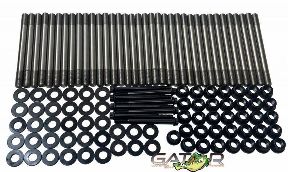 Gator Fasteners Competition Series Head Stud Kit Chevy/GMC 2001 to 2016 6.6L Duramax Diesel HSK66-CS