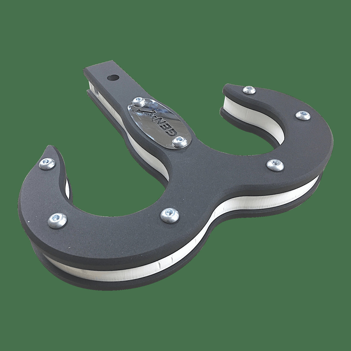 GEN-Y Hitch GH-0069-W Hulk 2.0 16K Tow Hook 2in Shank Black/White