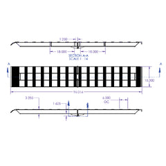 Gen-Y Hitch Folding Alum Load Ram GH-102595-1