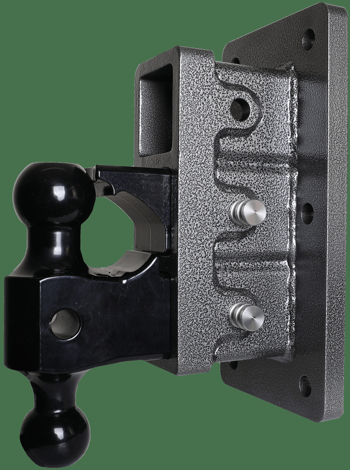 GEN-Y Hitch GH-723 Mega-Duty 2.5in Bolt-On 6in Drop 3K TW 21K Hitch and GH-061 Dual-Ball and GH-062