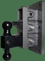 GEN-Y Hitch GH-723 Mega-Duty 2.5in Bolt-On 6in Drop 3K TW 21K Hitch and GH-061 Dual-Ball and GH-062