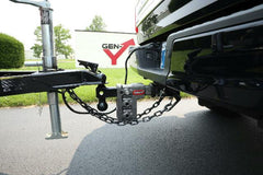 GEN-Y Hitch GH-916 Mega-Duty 2.5in Shank 12in Offset Drop 3K TW 21K Hitch and GH-061 Dual-Ball
