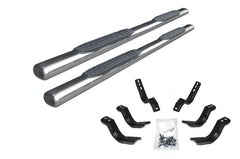 Go Rhino 104404780PS 4" 1000 Series - Complete kit: Sidestep + Brackets