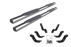 Go Rhino 104404787PS 4" 1000 Series - Complete kit: Sidestep + Brackets