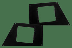 Go Rhino 241733T Square Light Mount Plates (Dually XL) for Silverado 2500HD, 3500HD