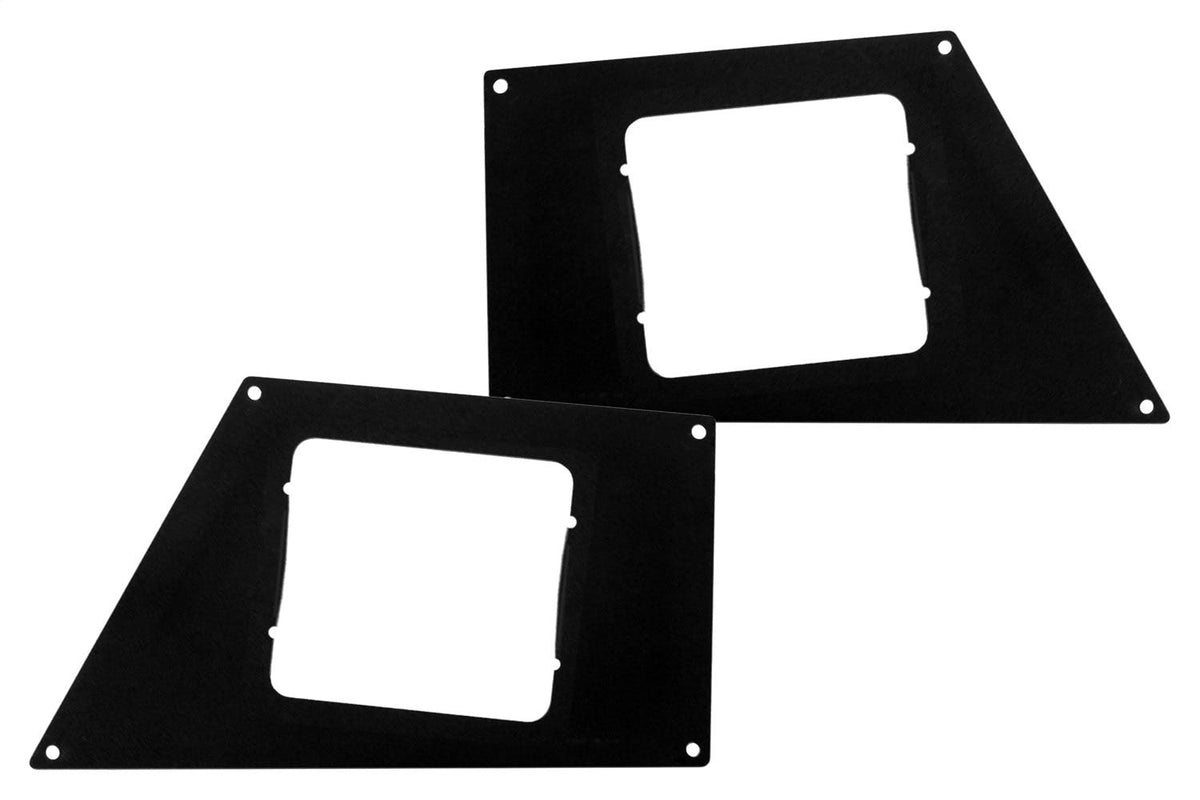 Go Rhino 241733T Square Light Mount Plates (Dually XL) for Silverado 2500HD, 3500HD