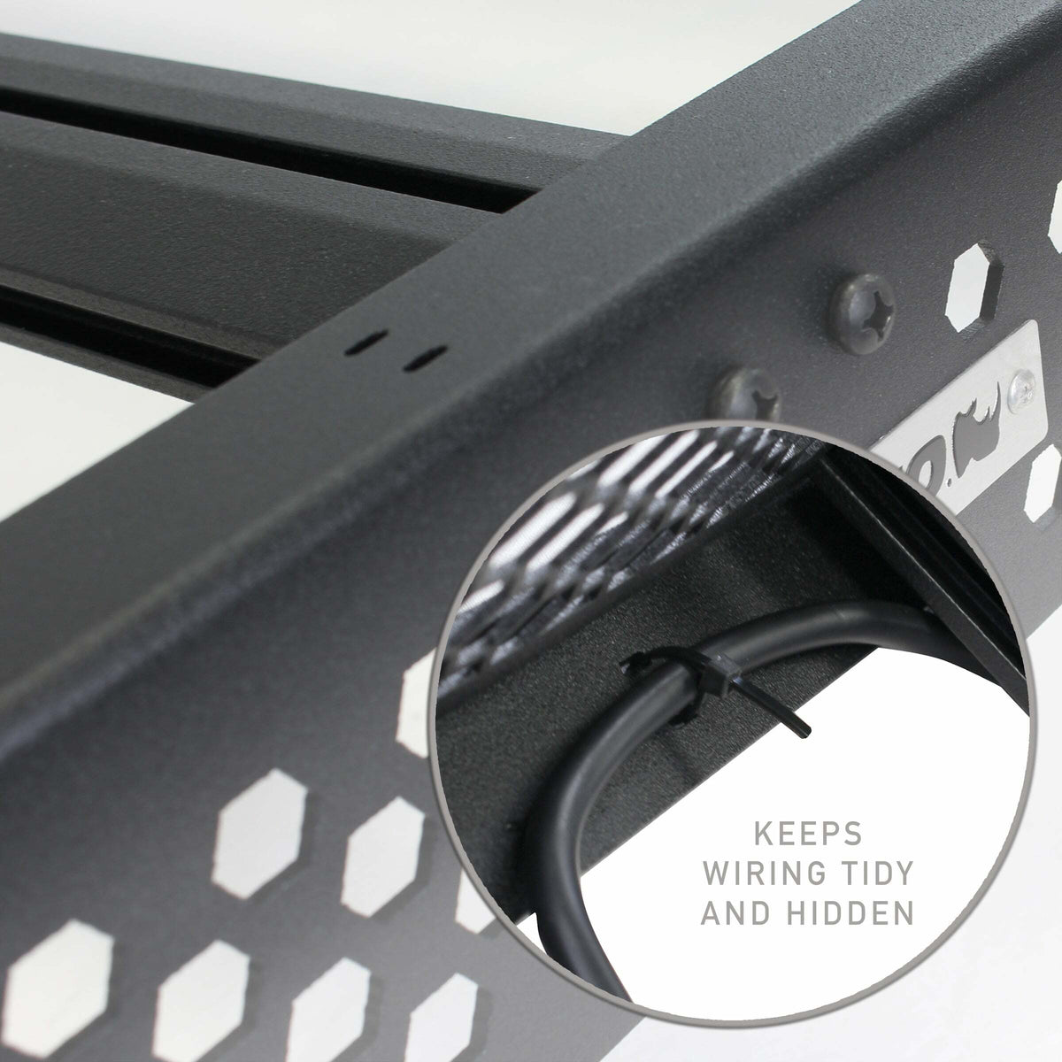 Go Rhino 19-23 Ram 1500 (Crew Cab Pickup) Roof Rack 5933130T