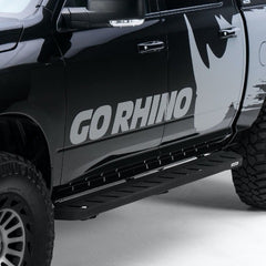 Go Rhino 63404787T RB10 Running boards - Complete Kit: RB10 Running board + Brackets