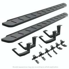 Go Rhino 6345056820PC RB10 Running board Complete Kit: Running board, Brackets + 2 pair RB10 Drop Step