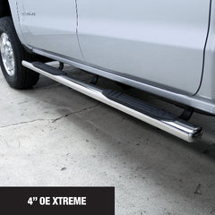 Go Rhino 684415580PS 4" OE Xtreme - Complete kit: Sidesteps + Brackets