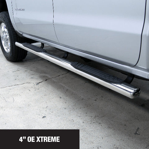 Go Rhino 684490471PS 4" OE Xtreme - Complete kit: Sidesteps + Brackets