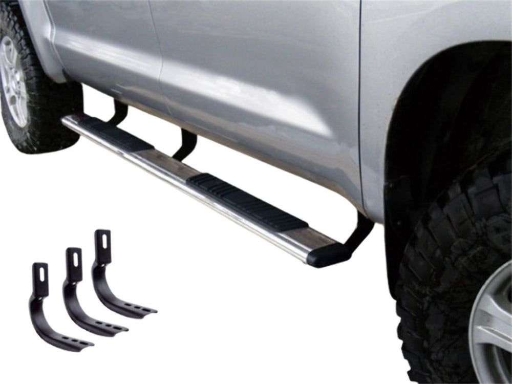 Go Rhino 685403580PS 5" OE Xtreme Low Profile - Complete kit: Sidesteps + Brackets