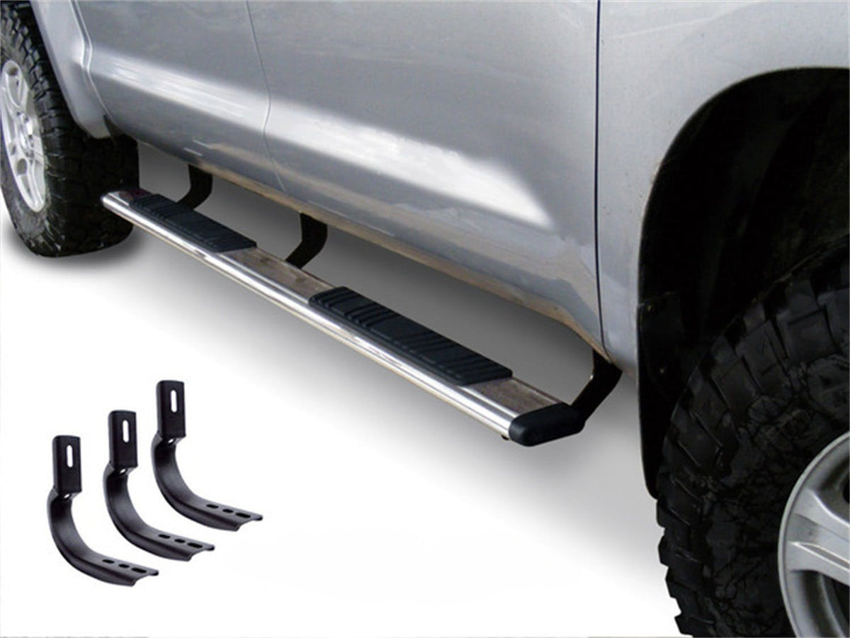 Go Rhino 685404680PS 5" OE Xtreme Low Profile - Complete kit: Sidesteps + Brackets