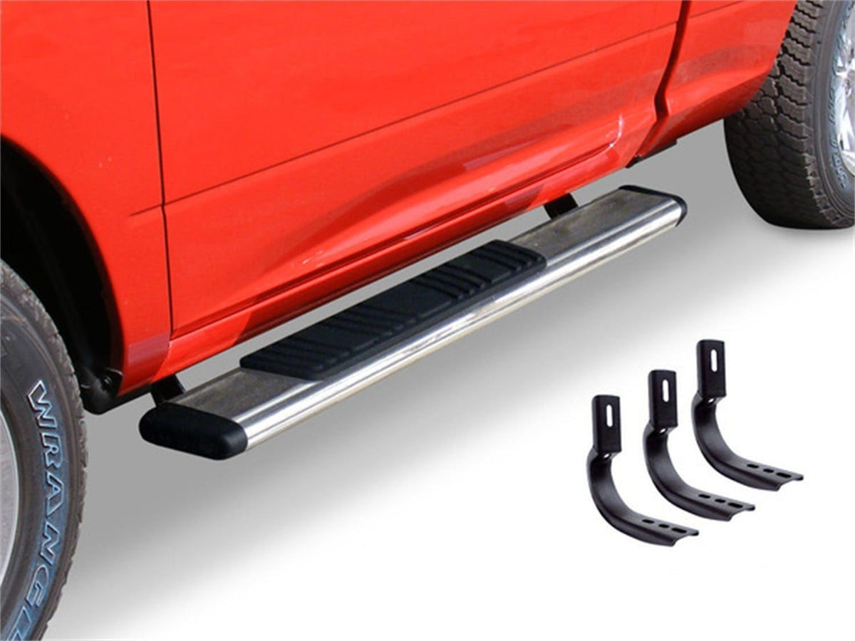 Go Rhino 685412652PS 5" OE Xtreme Low Profile - Complete kit: Sidesteps + Brackets