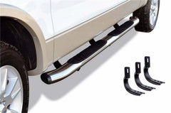 Go Rhino 685412680CC 5" OE Xtreme Composite - Complete kit: Sidesteps + Brackets