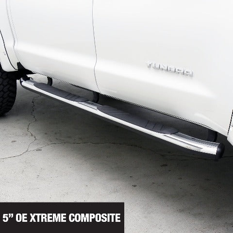Go Rhino 685415580CC 5" OE Xtreme Composite - Complete kit: Sidesteps + Brackets