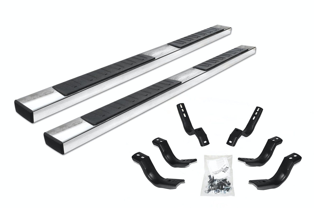 Go Rhino 6862451687PS 6" OE Xtreme II- Complete kit: SideSteps + Brackets