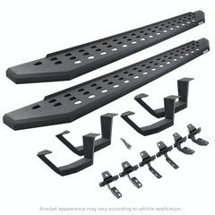 Go Rhino 6940588020PC RB20 Running board Complete Kit: Running board, Brackets + 2 pair RB20 Drop Step