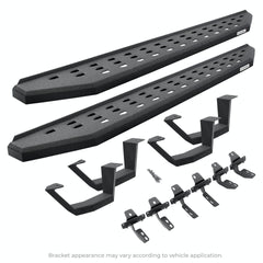 Go Rhino 6941068720T RB20 Running board Complete Kit: Running board, Brackets + 2 pair RB20 Drop Step