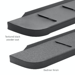 Go Rhino 69420000T 4" Drop down steps / angled (Pair)