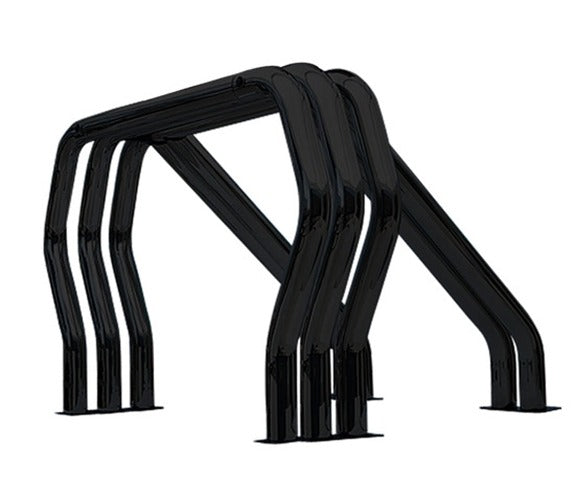 Go Rhino 9109370TDB RHINO! Bed Bar - Complete kit: Main bar + Kickers