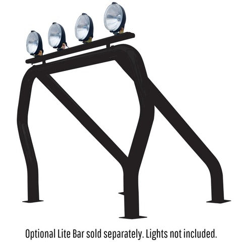 Go Rhino 9609560SSB RHINO! Bed Bar - Complete kit: Main bar + Kickers