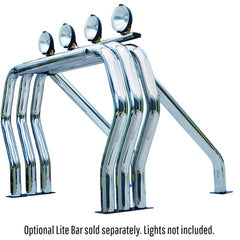 Go Rhino 9609560TSC RHINO! Bed Bar - Complete kit: Main bar + Kickers