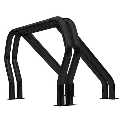 Go Rhino 9809560DDB RHINO! Bed Bar - Complete kit: Main bar + Kickers