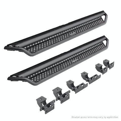 Go Rhino D14156T Dominator Extreme D1 SideSteps - Complete Kit: SideStep + Brackets