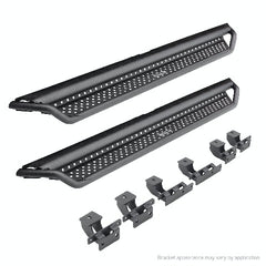Go Rhino D14156T Dominator Extreme D1 SideSteps - Complete Kit: SideStep + Brackets