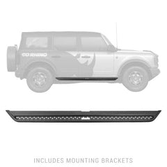 Go Rhino DSS4129T Dominator Extreme DSS SideSteps - Complete Kit: SideStep + Brackets