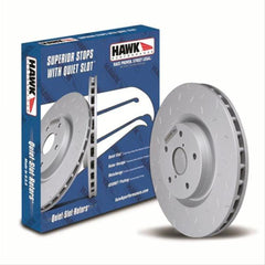 Hawk Performance Quiet Slot Rotor (Front) HUS522