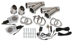 Hooker 11051HKR 2.5IN ELECTRIC EXHAUST CUT-OUTS DUAL