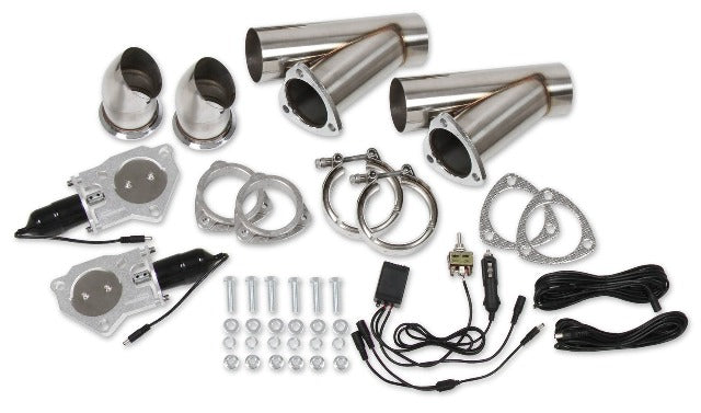 Hooker 3 inch Electric Exhaust Cut-Outs Dual 11052HKR