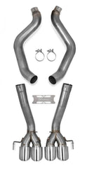 Hooker 70401314-RHKR 2005-08 C6 CORVETTE AXLE BACK EXHAUST W/