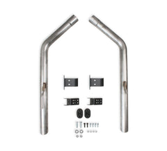 Hooker 70401330-RHKR G-BODY SS TAILPIPE KIT, 2.5 INCH