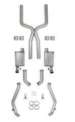 Hooker 705013130RHKR BRUSHED 67-69 F-BODY LS EXHAUST DSE SUBF