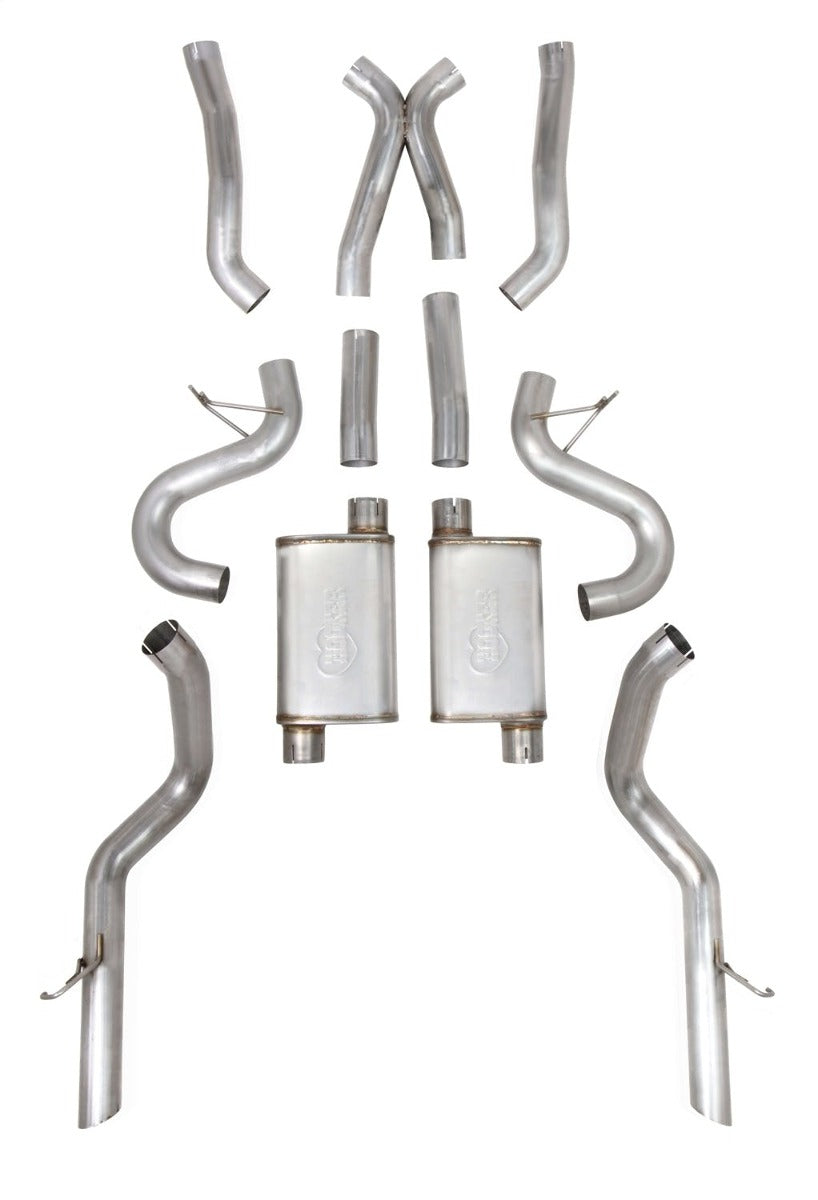 Hooker 705013142RHKR 1979-93 MUSTANG EXHAUST SYSTEM, 3.0 IN,