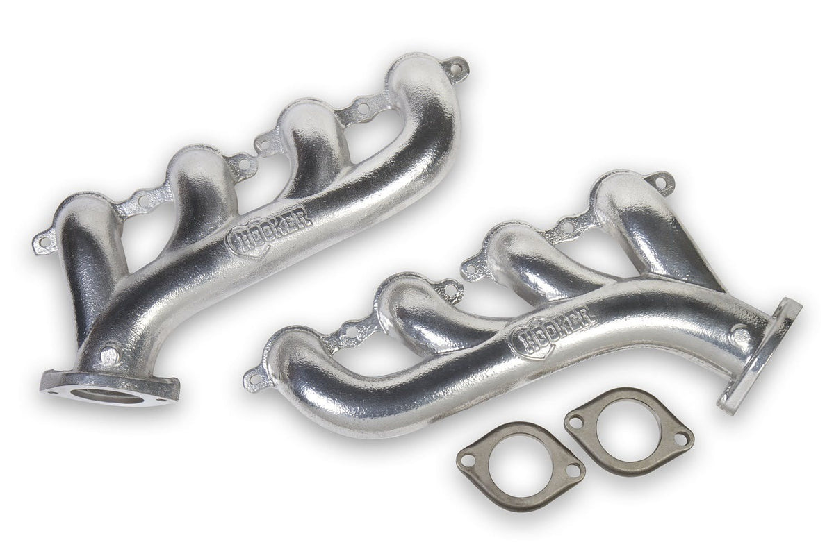Hooker 8501-1HKR LS SWAP EXHAUST MANIFOLD, SILVER CERAMIC